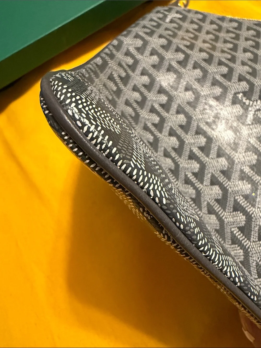 Goyard Senat GM Pouch in Grey